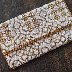 beaded clutch